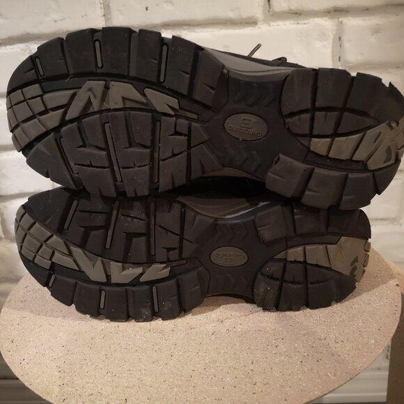 Outbound Men's Size 8 Grey & Black Waterproof Hiking Boots - Picture 4 of 7
